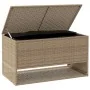 Cojines para exterior beige 100x55x55,5 cm ratán sintético de , Cajas de almacenaje para exteriores - Ref: Foro24-4104144, Pr...