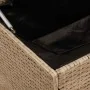 Cojines para exterior beige 100x55x55,5 cm ratán sintético de , Cajas de almacenaje para exteriores - Ref: Foro24-4104144, Pr...