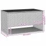 Cojines para exterior beige 100x55x55,5 cm ratán sintético de , Cajas de almacenaje para exteriores - Ref: Foro24-4104144, Pr...