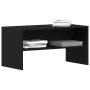 Mueble de TV madera de ingeniería roble negro 80x40x40 cm de , Muebles TV - Ref: Foro24-862393, Precio: 52,89 €, Descuento: %