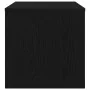 Mueble de TV madera de ingeniería roble negro 80x40x40 cm de , Muebles TV - Ref: Foro24-862393, Precio: 52,89 €, Descuento: %
