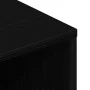 Mueble de TV madera de ingeniería roble negro 80x40x40 cm de , Muebles TV - Ref: Foro24-862393, Precio: 52,89 €, Descuento: %