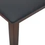 Banco 110 cm madera maciza marrón caucho de , Bancos de comedor y cocina - Ref: Foro24-4102602, Precio: 78,82 €, Descuento: %