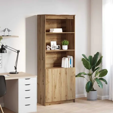 Aparador Artisan Roble 70x35x180 cm Madera de ingeniería by , Sideboards - Ref: Foro24-3328479, Price: 120,20 €, Discount: %
