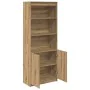 Aparador Artisan Roble 70x35x180 cm Madera de ingeniería by , Sideboards - Ref: Foro24-3328479, Price: 120,20 €, Discount: %