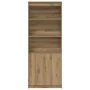 Aparador Artisan Roble 70x35x180 cm Madera de ingeniería by , Sideboards - Ref: Foro24-3328479, Price: 120,20 €, Discount: %