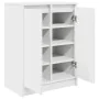 Zapatero blanco 57x34x76 cm madera de ingeniería de , Zapateros y organizadores de calzado - Ref: Foro24-861868, Precio: 86,9...