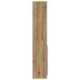 Aparador Artisan Roble 50x35x180 cm Madera de ingeniería by , Sideboards - Ref: Foro24-3328470, Price: 106,33 €, Discount: %