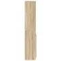 Aparador alto roble Sonoma 50x35x180 cm madera de ingeniería de , Aparadores - Ref: Foro24-3328464, Precio: 102,49 €, Descuen...