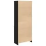 Aparador alto roble negro 70x35x180 cm madera de ingeniería de , Aparadores - Ref: Foro24-3328472, Precio: 126,77 €, Descuent...