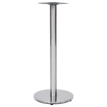 Pata de mesa de bistró acero inoxidable plateado Ø45x107 cm de , Patas para mesas - Ref: Foro24-325440, Precio: 103,07 €, Des...