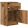 Mesilla de noche de madera antigua 39x35x65cm Madera ingeniería de , Mesitas de noche - Ref: Foro24-861333, Precio: 50,59 €, ...