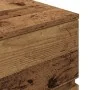 Mesilla de noche de madera antigua 39x35x65cm Madera ingeniería de , Mesitas de noche - Ref: Foro24-861333, Precio: 50,59 €, ...