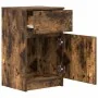 Mesilla de noche roble ahumado 39x35x65 cm madera de ingeniería von , Nachttische - Ref: Foro24-861327, Preis: 50,59 €, Rabat...
