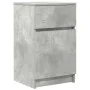Mesilla de noche gris hormigón 39x35x65 cm madera de ingeniería by , Nightstands - Ref: Foro24-861325, Price: 50,59 €, Discou...