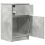 Mesilla de noche gris hormigón 39x35x65 cm madera de ingeniería by , Nightstands - Ref: Foro24-861325, Price: 50,59 €, Discou...