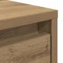 Mesa de centro con cajones roble artesanal 100x100x40 cm de , Mesas de centro - Ref: Foro24-3328407, Precio: 165,33 €, Descue...