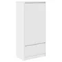 Armario con cajón blanco 55,5x34x119,5 cm Madera de ingeniería de , Aparadores - Ref: Foro24-861643, Precio: 95,92 €, Descuen...
