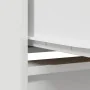 Armario con cajón blanco 55,5x34x119,5 cm Madera de ingeniería de , Aparadores - Ref: Foro24-861643, Precio: 95,92 €, Descuen...