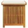 Cojines para exterior 60x50x61 cm madera maciza acacia de , Cajas de almacenaje para exteriores - Ref: Foro24-4106473, Precio...