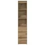 Aparador Artisan Roble 37,5x35x180 cm Madera de ingeniería de , Aparadores - Ref: Foro24-861669, Precio: 95,01 €, Descuento: %