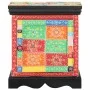 Mesilla de noche multicolor 40x35x45 cm madera maciza mango by , Nightstands - Ref: Foro24-4017562, Price: 95,92 €, Discount: %