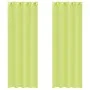 Cortinas de gasa con ojales 2 uds verde manzana 140x260 cm by , Curtains and curtains - Ref: Foro24-4102057, Price: 15,29 €, ...
