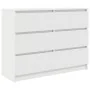 Aparador blanco 100x35x76 cm madera de ingeniería de , Aparadores - Ref: Foro24-3328498, Precio: 142,44 €, Descuento: %