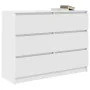 Aparador blanco 100x35x76 cm madera de ingeniería de , Aparadores - Ref: Foro24-3328498, Precio: 142,44 €, Descuento: %