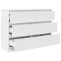 Aparador blanco 100x35x76 cm madera de ingeniería de , Aparadores - Ref: Foro24-3328498, Precio: 142,44 €, Descuento: %