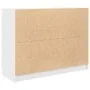 Aparador blanco 100x35x76 cm madera de ingeniería de , Aparadores - Ref: Foro24-3328498, Precio: 142,44 €, Descuento: %