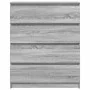 Aparador Sonoma gris 80x35x99 cm madera de ingeniería de , Aparadores - Ref: Foro24-3328485, Precio: 128,77 €, Descuento: %