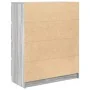 Aparador Sonoma gris 80x35x99 cm madera de ingeniería de , Aparadores - Ref: Foro24-3328485, Precio: 128,77 €, Descuento: %