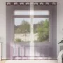 Cortinas de gasa con ojales 2 uds morado 140x245 cm de , Cortinas y visillos - Ref: Foro24-4102104, Precio: 15,04 €, Descuent...