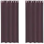 Cortinas de gasa con ojales 2 uds morado 140x245 cm de , Cortinas y visillos - Ref: Foro24-4102104, Precio: 15,04 €, Descuent...