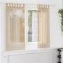 Cortinas de gasa con bolsillos para varillas 2 uds. arena by , Curtains and curtains - Ref: Foro24-4102216, Price: 12,56 €, D...