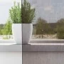 Cortinas de gasa con bolsillos para varillas 2 uds. marrón von , Vorhänge und Gardinen - Ref: Foro24-4102173, Preis: 13,99 €,...