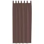 Cortinas de gasa con bolsillos para varillas 2 uds. marrón von , Vorhänge und Gardinen - Ref: Foro24-4102173, Preis: 13,99 €,...