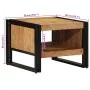 Mesa de centro madera maciza de acacia 50x50x38 cm de , Mesas de centro - Ref: Foro24-4102713, Precio: 96,84 €, Descuento: %