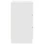 Mesillas de noche con 3 cajones 2 uds Blanco 39x35x65 cm de , Mesitas de noche - Ref: Foro24-861338, Precio: 108,79 €, Descue...