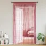 Cortinas de tiras 2 uds. color rosa 100x250 cm de , Cortinas y visillos - Ref: Foro24-4102041, Precio: 15,95 €, Descuento: %