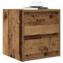Mesillas de noche de pared 2 uds madera vieja 38x34x40 cm de , Mesitas de noche - Ref: Foro24-861262, Precio: 81,00 €, Descue...