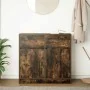 Aparador con cajón roble ahumado 80x34x76 cm madera ingeniería de , Aparadores - Ref: Foro24-861539, Precio: 84,23 €, Descuen...