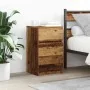 Mesillas de noche con 3 cajones 2 uds madera vieja 39x35x65 cm de , Mesitas de noche - Ref: Foro24-861352, Precio: 103,20 €, ...