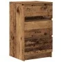 Mesillas de noche con 3 cajones 2 uds madera vieja 39x35x65 cm de , Mesitas de noche - Ref: Foro24-861352, Precio: 103,20 €, ...