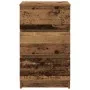 Mesillas de noche con 3 cajones 2 uds madera vieja 39x35x65 cm de , Mesitas de noche - Ref: Foro24-861352, Precio: 103,20 €, ...