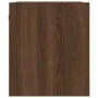 Mesillas de noche de pared 2 uds roble marrón 38x34x40 cm de , Mesitas de noche - Ref: Foro24-861260, Precio: 91,57 €, Descue...