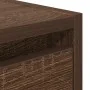 Mesillas de noche de pared 2 uds roble marrón 38x34x40 cm de , Mesitas de noche - Ref: Foro24-861260, Precio: 91,57 €, Descue...