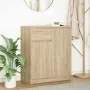Aparador con cajón roble Sonoma 71x35x84 cm madera ingeniería de , Aparadores - Ref: Foro24-861591, Precio: 86,74 €, Descuent...