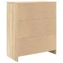 Aparador con cajón roble Sonoma 71x35x84 cm madera ingeniería de , Aparadores - Ref: Foro24-861591, Precio: 86,74 €, Descuent...